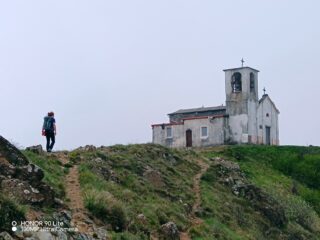 arrivo in cima