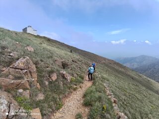 discesa verso il passo della Dagliola