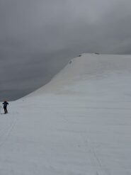 Il pendio sotto Monte Greco, l’unico divertente