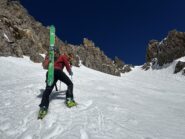 Ultimi 50-60 m con i ramponi