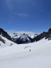 I bellissimi pendii sopra il Pian della Sabbia