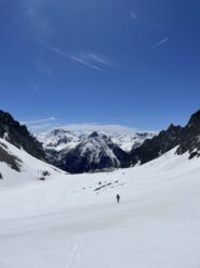 I bellissimi pendii sopra il Pian della Sabbia