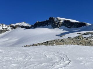 Ghiacciaio finale e Mont Gelè