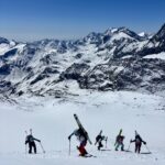 Giorno 2 - Pendio di accesso al Colle della Piccola Ciamarella