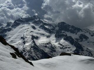 Vista del Gelas dal Colle
