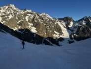 sul vallone superiore la pendenza diminuisce