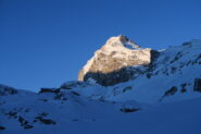 in arrivo al rifugio Benevolo