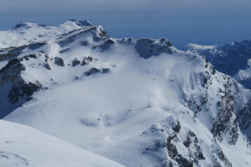 scialpinisti in salita alla Galisia