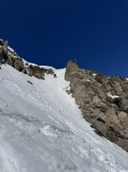 Enri nella parte ripida