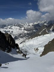 Seconda discesa, pendio Sotto il canale NO