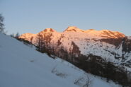 primo sole su Rutor, Chateau Blanc e Doravidi