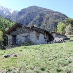La Chervaz, dove si continua sul sentiero 1