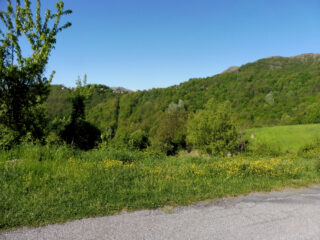 Salendo al Passo della Castagnola