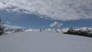 Arrivo in cima