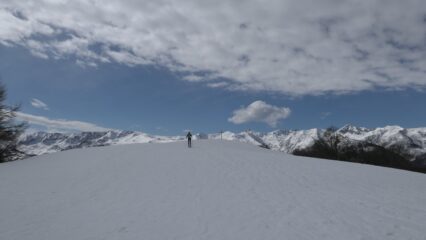 Arrivo in cima