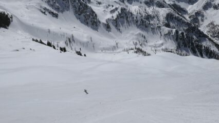 L' ampio vallone del Pan Perdù