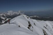 Verso la cima