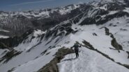 Verso la cima