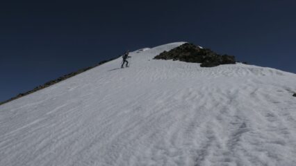 Verso la cima