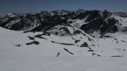 Discesa verso il lago Collalunga