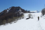 Il colletto sotto la cima del Ciapè