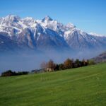 Panorama dai pressi dell'Alpe Fontane.