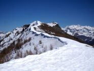 In discesa da Cima Longhede.