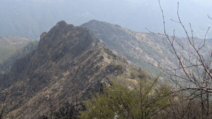 Cresta rocciosa verso Punta Lunelle