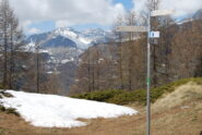 Al Col Cheneil, dove parte il sentiero 31 per il Santuario