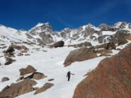 Salendo col Cervandone all'orizzonte
