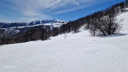 discesa verso la Colla