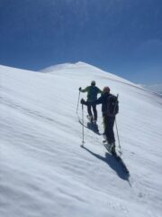 ultimi 200mt prima della vetta già in vista
