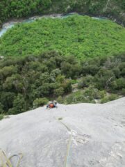 Bellissima placca di L1, lunghezza chiave della via