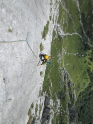 Facili tiri finali su roccia ottima