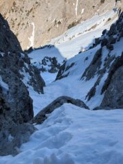 Foto scattata in uscita dal buco roccioso! Vista a ritroso