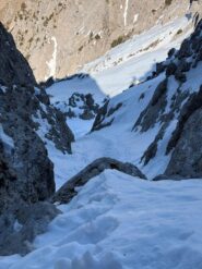 Foto scattata in uscita dal buco roccioso! Vista a ritroso