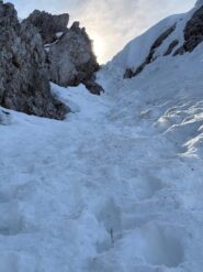 Verso l'uscita del canale, piccola cornice