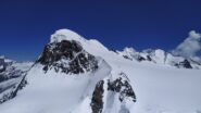 Dalla vetta il Breithorn