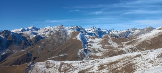 Panorama super, dal Rocciamelone alla Bessanese