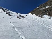 Gran neve nella parte alta