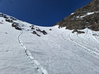 Gran neve nella parte alta