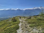 Sentiero verso Grangette 