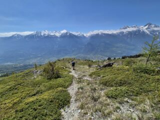 Sentiero verso Grangette 