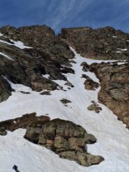 Particolare del canale/cascata di rientro delicato