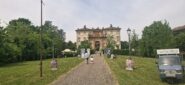 Villa Pallavicino addobbata a festa