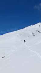 Salita sul traverso 