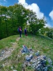 sentiero verso la Cima Pissousa