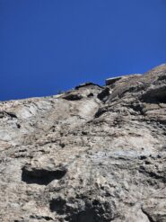 Il Diedro del Galion da sotto, irrendibile dalle foto