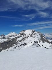 Croce Rossa, pendio SO di discesa 
