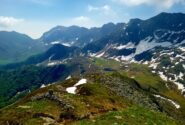 dalla cima della Bausetti vista verso Monte Antoroto 